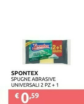 PiùMe Spontex Universale Spugne Abrasive offerta