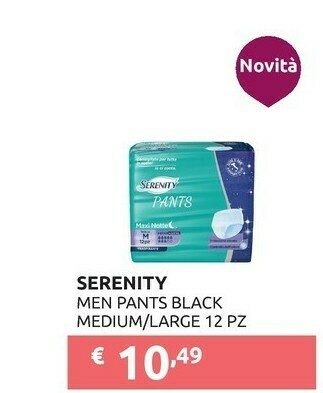 Serenity Men Pants Black