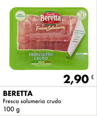 Beretta Fresca salumeria crudo 100 g