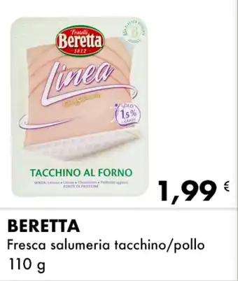 Iper Tosano Beretta Fresca salumeria tacchino/pollo 110 g offerta