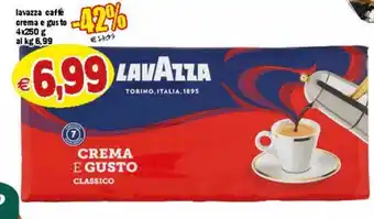 Lavazza caffè crema e gusto 4x250 g