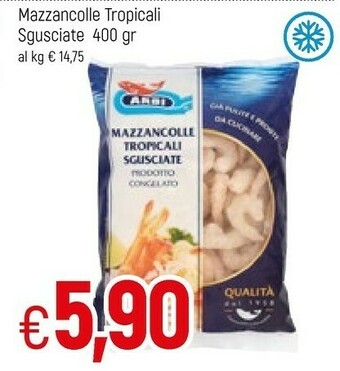 Famila Arbi Mazzancolle Tropicali Sgusciate offerta