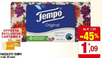 Iperal Tempo Fazzoletti offerta