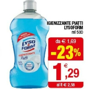 Iperal Lysoform Igienizzante Patti offerta