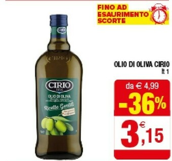 Iperal Cirio Olio Di Oliva 1000 G(ml) offerta