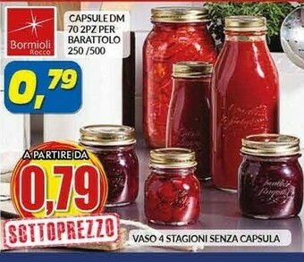 Bormioli Rocco Capsule DM Barattolo