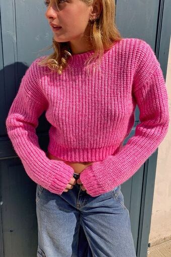 Subdued Maglione crop offerta