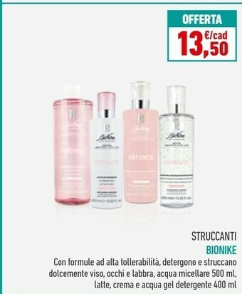 Parafarmacia Conad Bionike Struccanti offerta