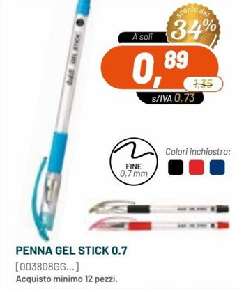 Penna Gel Stick 0.7
