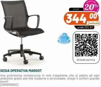 Sedia Operativa Margot