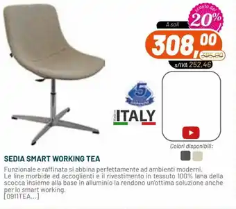 Sedia Smart Working Tea