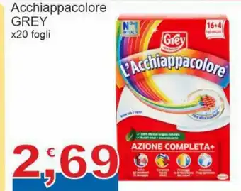 Grey Acchiappacolore 20 fogli