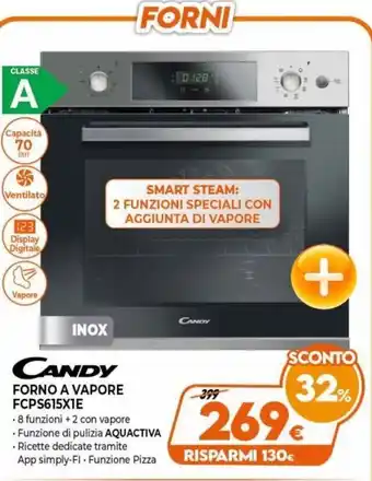 Gaer Candy Forno a Vapore FCPS615X1E offerta