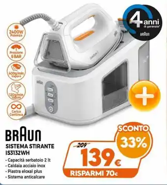 Braun Sistema Stirante IS3132WH