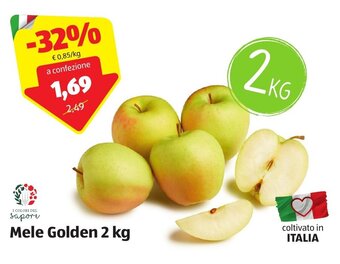 ALDI Mele Golden 2 kg offerta