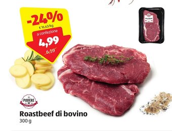 ALDI Il Podere Roastbeef di bovino 300 g offerta