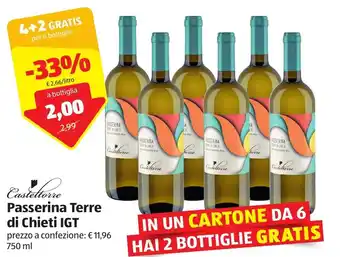 ALDI Casteltorre Passerina Terre di Chiete IGT 750 ml offerta