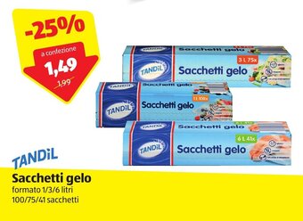 ALDI Tandìl Sacchetti gelo offerta