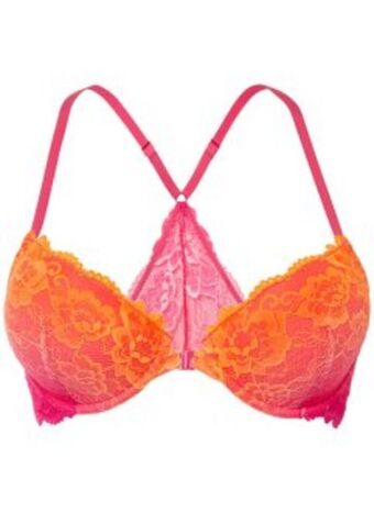 Bonprix Reggiseno imbottito con ferretto e chiusura anteriore offerta