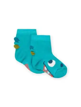 Calze blu laguna neonato