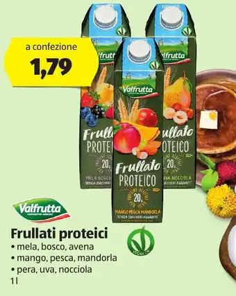 ALDI Valfrutta Frullati proteici 1 l offerta