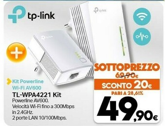 Expert TP-Link TL-WPA4221 Kit offerta