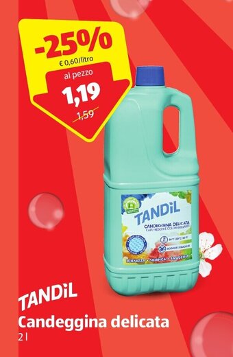 ALDI Tandìl Candeggina delicata 2 l offerta