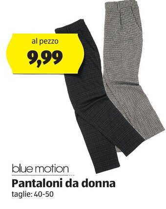 ALDI blue motion Pantaloni da donna taglie: 40-50 offerta