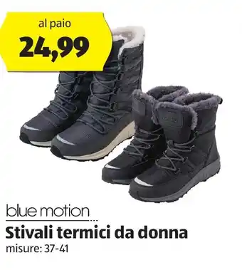 ALDI blue motion Stivali termici da donna misure: 37-41 offerta