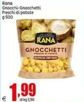 Elite Rana Gnocchi Gnocchetti freschi di patate 500 g offerta