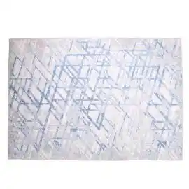 Franzy's Dimo tappeto pl klopy 140x200 grigio e blu offerta