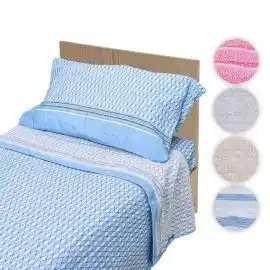 Franzy's Mastro bianco completo letto flanella singolo offerta