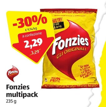 ALDI Fonzies multipack 235 g offerta