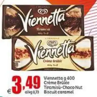 Elite Algida Viennetta g 400, Crème Brúlée Tiramisú-Choco Nut Biscuit Caramel offerta