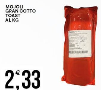 Vantaggio Cash&Carry Mojoli Gran Cotto Toast offerta
