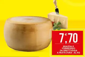 Vantaggio Cash&Carry Brazzale Formaggio Da Grattuggia A Pasta Dura offerta