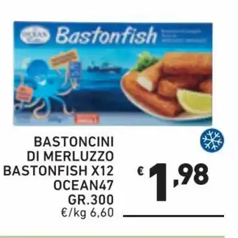 Ocean47 Bastoncini di Merluzzo Bastonfish x 12 300 gr