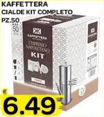 Kaffettera Cialde Kit Completo 50 pz.