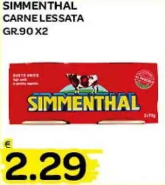 Simmenthal Carne Lessata 90 gr. x2