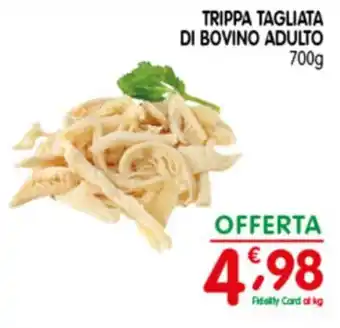D'Ambros Trippa Tagliata di Bovino Adulto 700 g offerta