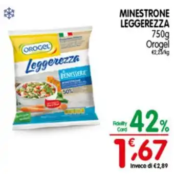 D'Ambros Orogel Minestrone Leggerezza 750 g offerta