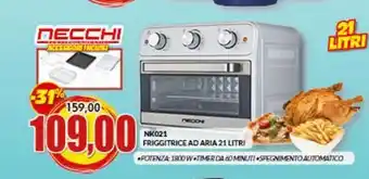 Risparmio Casa Nk0221 friggitrice ad aria 21 litri offerta