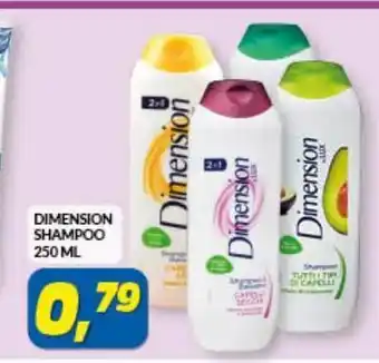 Risparmio Casa Shampoo dimension 250 ml offerta