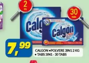 Risparmio Casa Calgon - polvere 3 in 1 2 kg tabus 3 in 1 30 tabs offerta