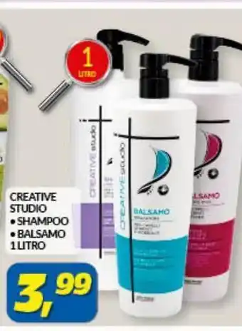 Risparmio Casa Creative studio shampoo balsamo 1 litri offerta