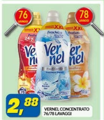Risparmio Casa Vernel concentrato 76 / 78 lavaggi offerta