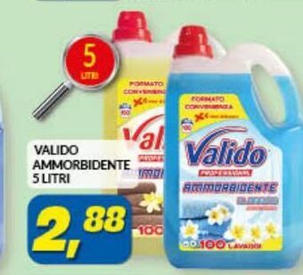 Risparmio Casa Valido ammorbidente 5 litri offerta