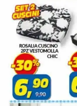 Risparmio Casa Rosalia cuscino 2 pz vestomolla chic offerta