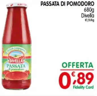 D'Ambros Divella Passata di Pomodoro 680 g offerta