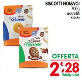 D'Ambros Noi&Voi Biscotti 700 g assortiti offerta
